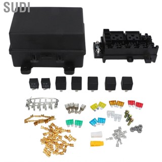 Sudi Relay Block 7 Slots Universal Box Sturdy for Boat Car