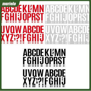 Cod สติกเกอร์ไวนิล ลายตัวอักษร ขนาดใหญ่ 4 นิ้ว มีกาวในตัว สําหรับติดตกแต่งกล่องจดหมาย 24 แผ่น 272 ชิ้น