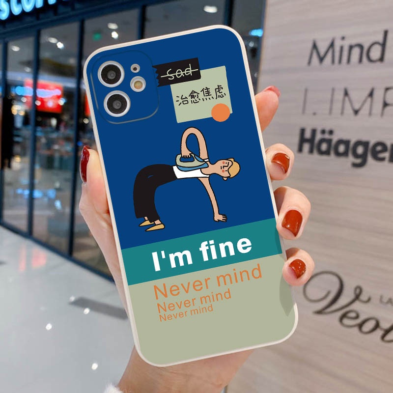 INS เคสโทรศัพท์มือถือกันกระแทก TPU For iphone 11 12 13 PRO 14 PLUS 15 PROMAX 6 7 8PLUS X XR XS MAX 15 plus ภาพการ์ตูน