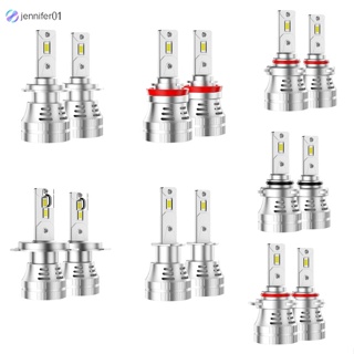 Jen K9 ชุดหลอดไฟหน้า LED ZES-3570 ชิป 30W 3100LM 6000K สว่างมาก IP68 กันน้ํา 2 ชิ้น