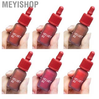 Meyishop Lip Gloss  Long Lasting  Lipstick High Pigment Color Matte Dye Glaze for Students Girls