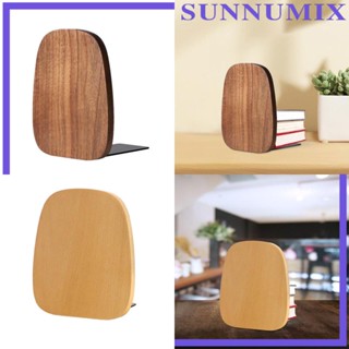 [Sunnimix] ที่กั้นหนังสือ แบบไม้ สําหรับตกแต่งโต๊ะทํางาน ชั้นหนังสือ บ้าน เพื่อนร่วมชั้น