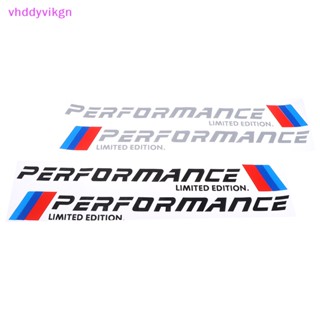 Vhdd สติกเกอร์สะท้อนแสง M Performance Limited Edition สําหรับติดประตูรถยนต์ 2 ชิ้น