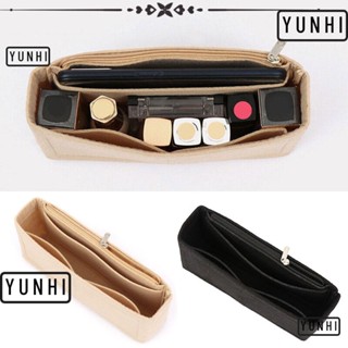 Yunhi กระเป๋าถือ แบบนิ่ม สําหรับใส่กระเป๋าสตางค์