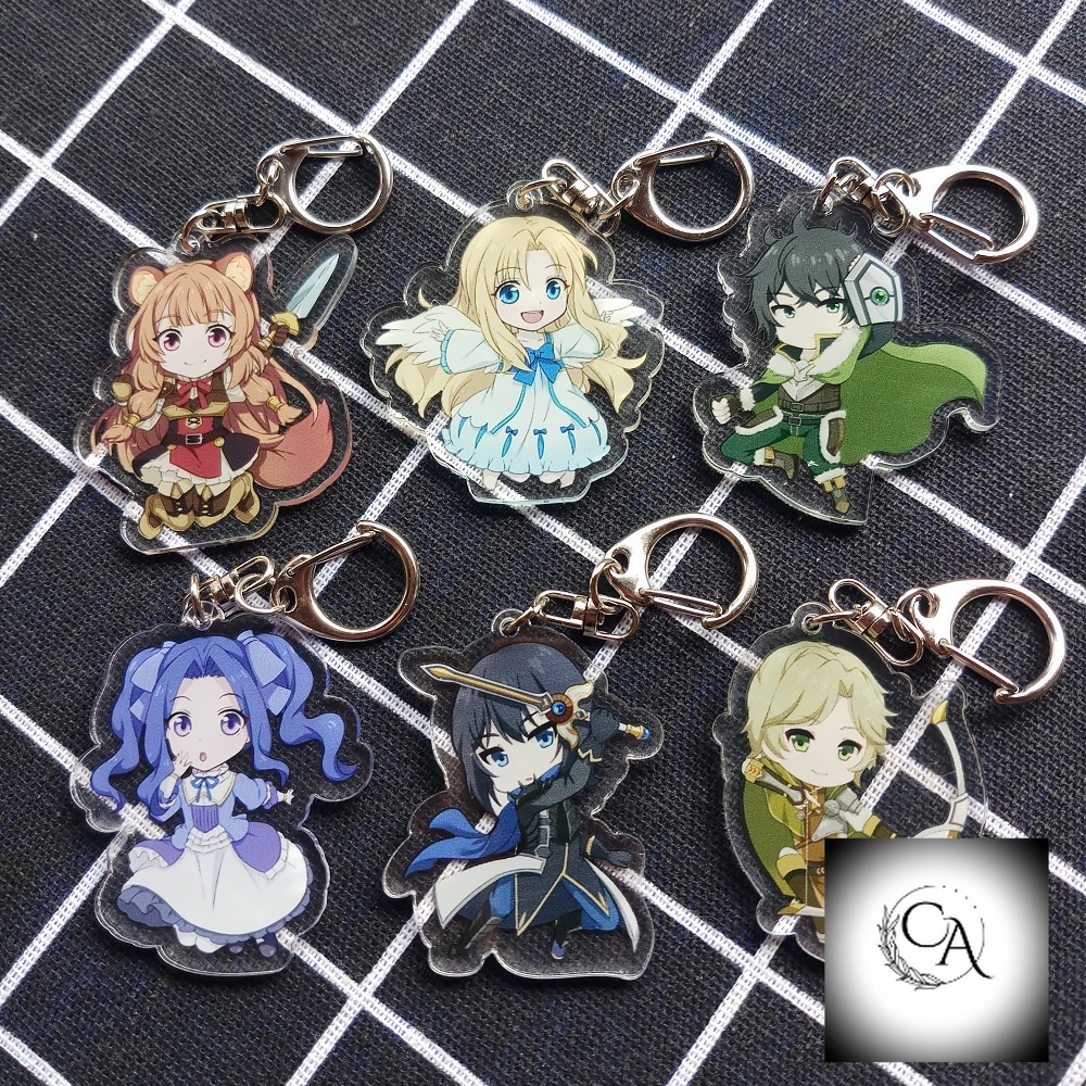 พวงกุญแจอนิเมะ Tate no Yuusha no Nariagari (แบบ 2)