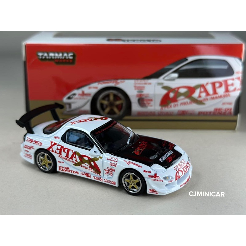 🔹Vertex Rx7 FD3S A Pex D1 Project Scale 1:64 ยี่ห้อ Tarmac Work