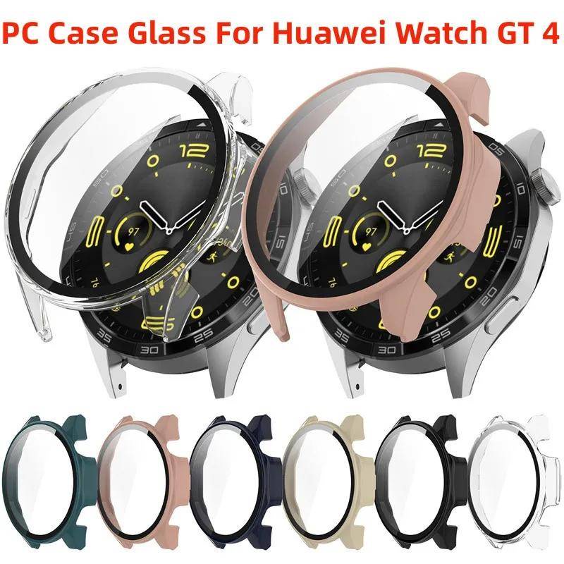 เคสกระจก PC ป้องกันหน้าจอ สําหรับ Huawei Watch GT 4 Smart Watch Huawei Watch GT4 46 มม. 41 มม.