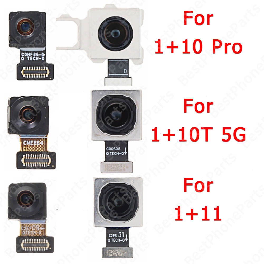 Original ด้านหลังกล้องด้านหลังด้านหน้าสําหรับ Oneplus 10 Pro 1 + 10T 5G One Plus 11 โมดูลอะไหล่