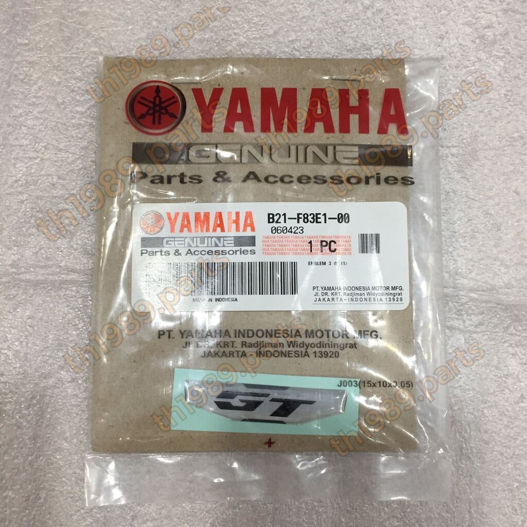 B21-F83E1-00 โลโก้ GT สำหรับรุ่น GT125 อะไหล่แท้ YAMAHA