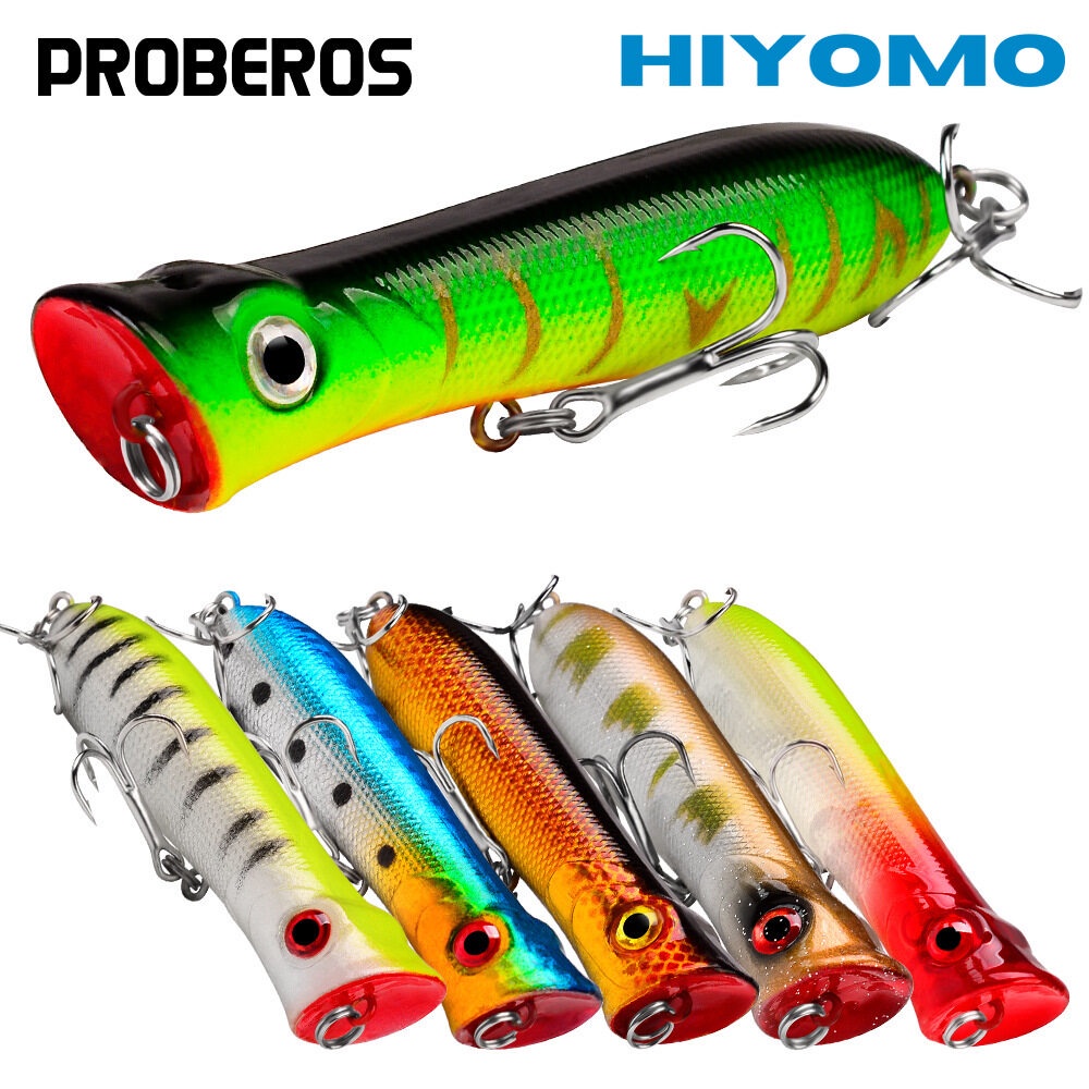 Proberos เหยื่อตกปลาไบโอนิค พลาสติก 8 ซม. 12 กรัม 1 ชิ้น พร้อมตะขอแหลม 6#