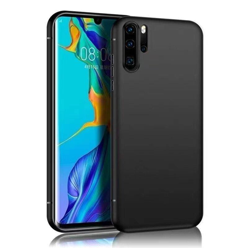 เคส Huawei P30pro / P20pro สำหรับหัวเว่ย ซิลิโคนสีดำ กันกระแทก นิ่ม TPU Case