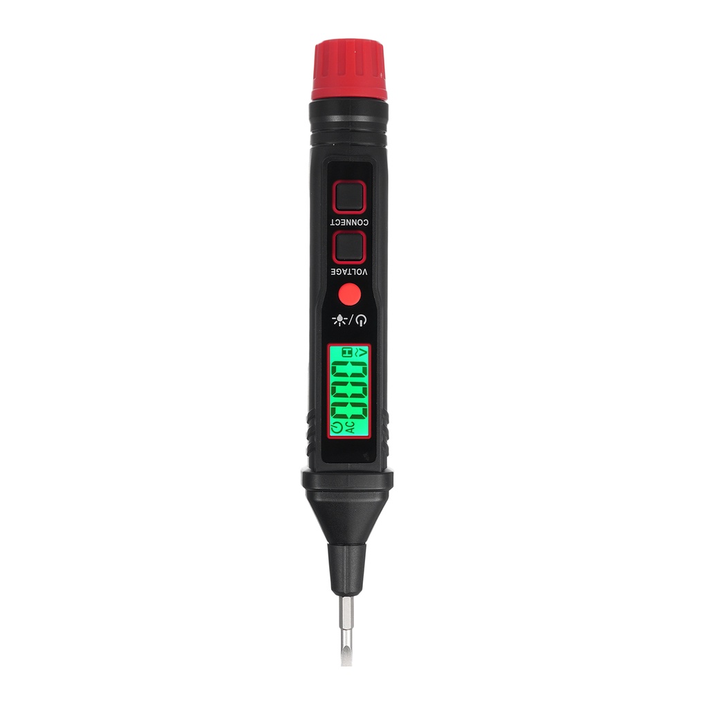 【ใหม่】HABOTEST ปากกาไขควงทดสอบแรงดันไฟฟ้าดิจิทัล 12V-300V AC สําหรับซ่อมแซมเครื่องใช้ในบ้าน