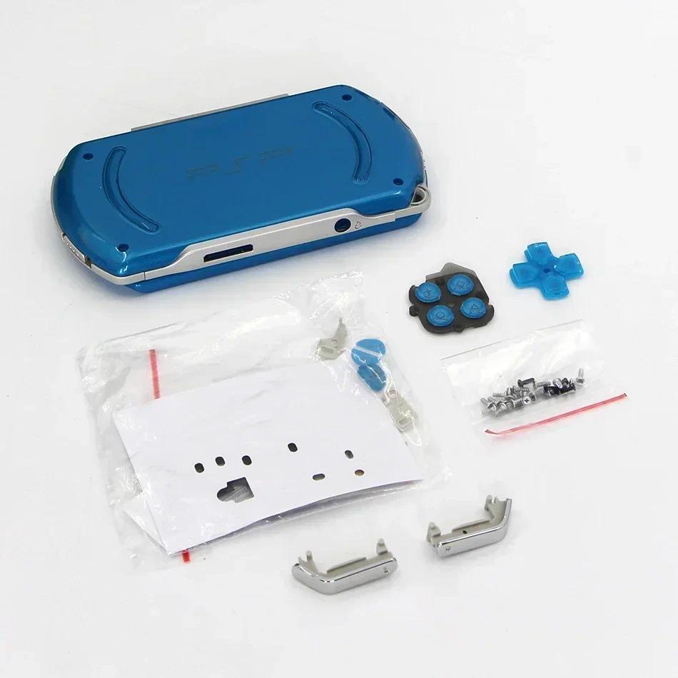 เคส พร้อมปุ่มกด หลากสี แบบเปลี่ยน สําหรับ PSP Go