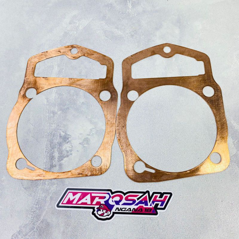 TIGER GL MP COPPER BLOCK GASKET 0.8 TIGER GL MP 0.8 MARQSAH RACING BLOCK COPPER GASKET