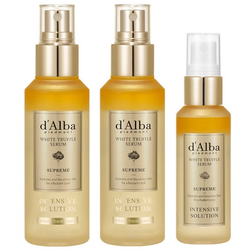 Dalva White Truffle Supreme Intensive Serum 100 มล. x 2p + Supreme Serum 50 มล. ชุดเครื่องสําอางเกาห