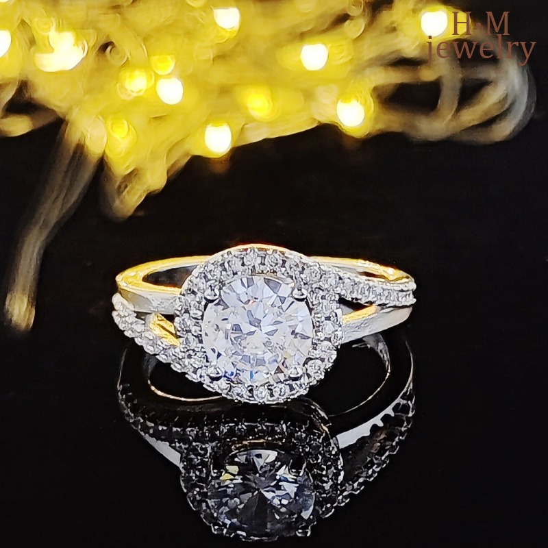 แหวนประดับเพชรแฟชั่นยอดนิยม Y2K Accessories