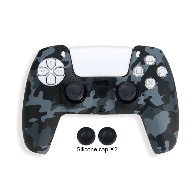 เคสซิลิโคน กันลื่น อุปกรณ์เสริม สําหรับจอยสติ๊ก Playstation 5 PS5
