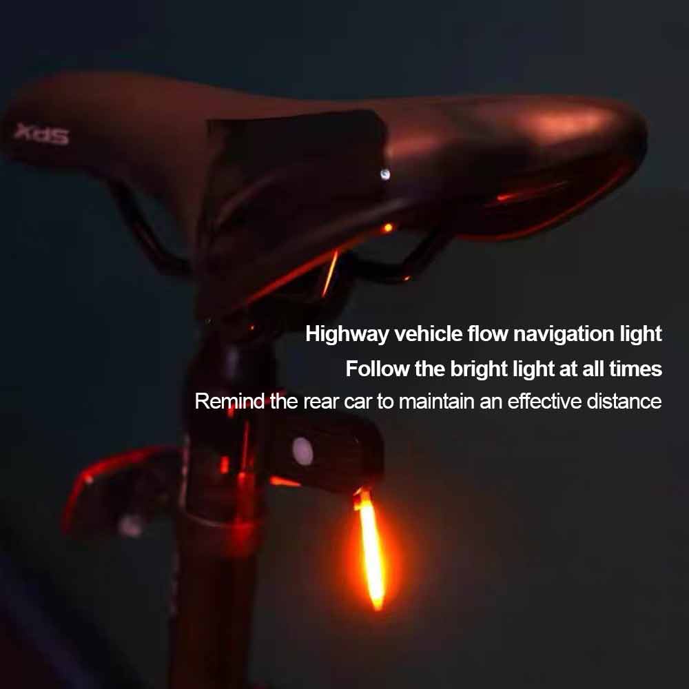Rechargeable Bike Taillight Light LED Waterproof Rear Tail Light Bike Light Warning Light
