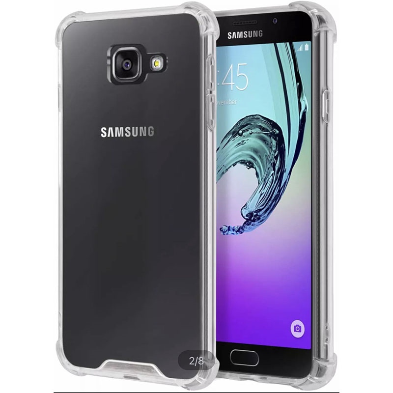 เคสโทรศัพท์มือถือ ยางนิ่ม แบบใส กันกระแทก บางพิเศษ สําหรับ Samsung Galaxy A7 2017 A720F A720F DS