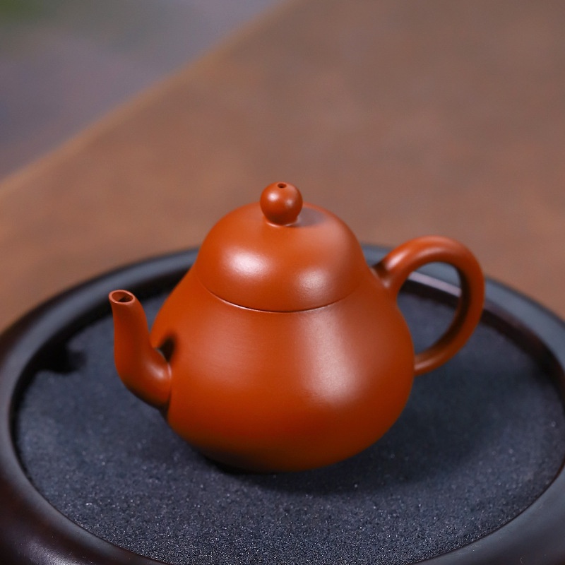 Yixing Zisha ชุดกาน้ําชาแฮนด์เมด ขนาดเล็ก 90cc [A201-01]