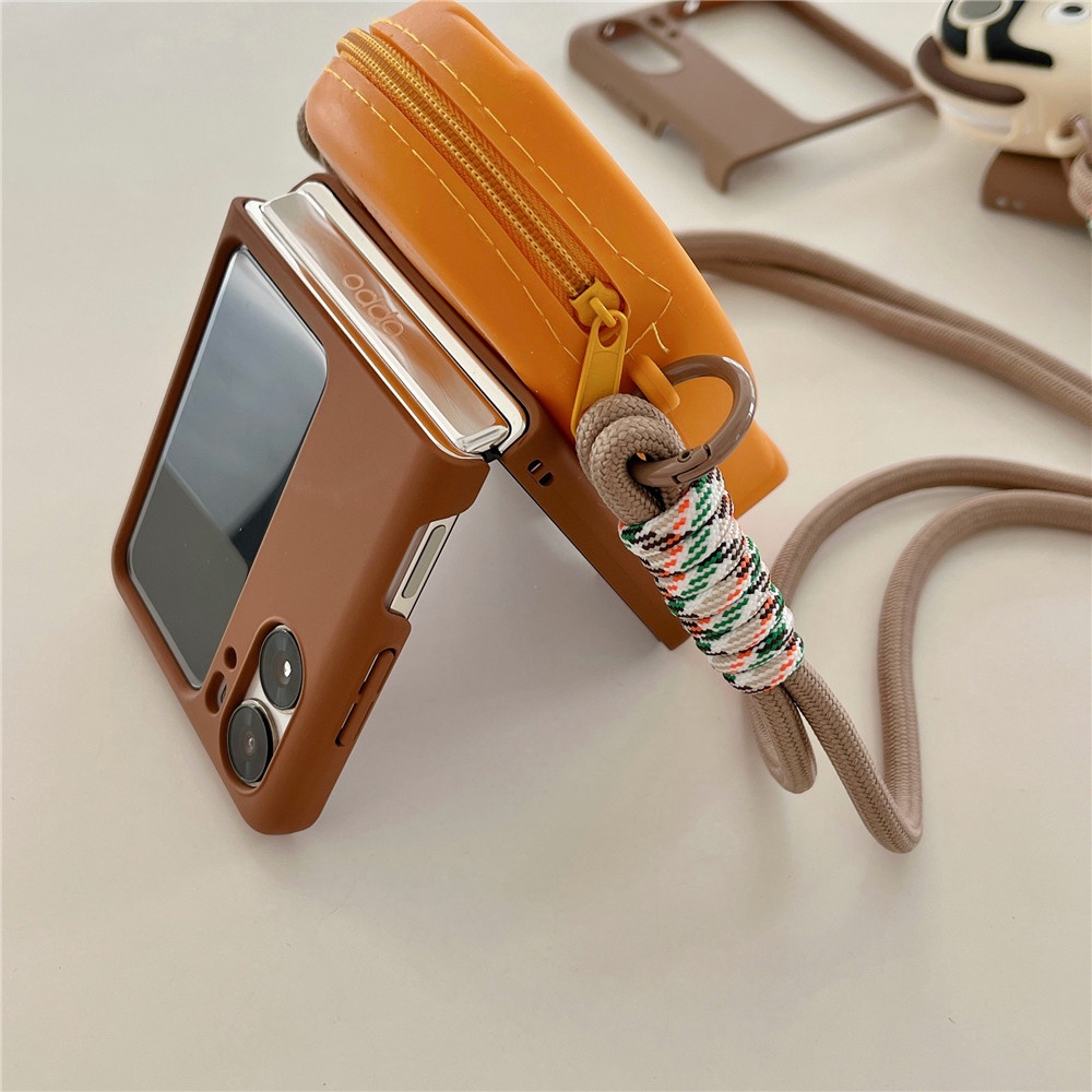 เคสซิลิโคน แบบแข็ง ปิดด้านหลัง สําหรับ OPPO Find N3 N2 Flip 5G - รูปที่ 3