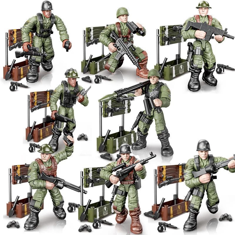 ชุดตัวต่อทหารสงครามโลกครั้งที่ 2 หน่วย SWAT thumbnail 7