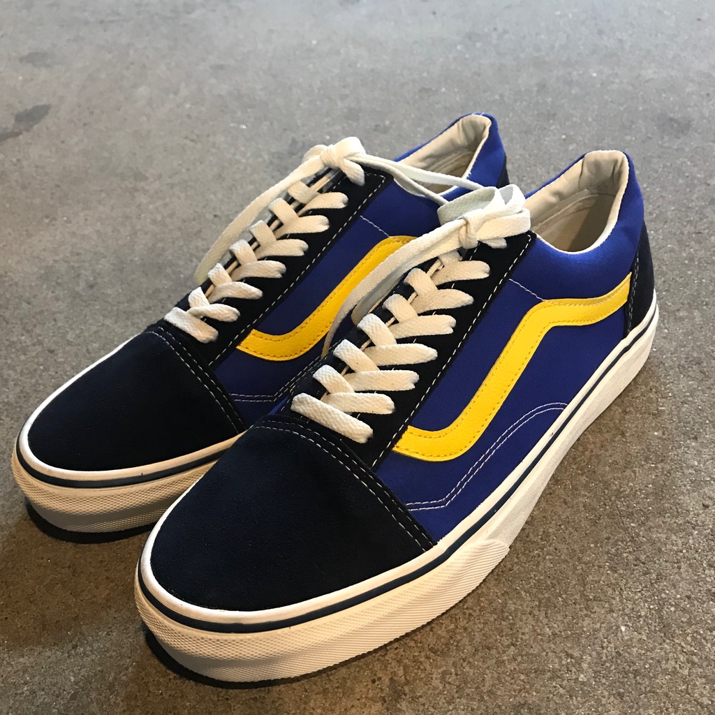 ขายรองเท้ามือสอง vans Old skool หนอนเหลือง สภาพเต็มพื้นเต็มครับ พิจารณาตามรูปภาพน่ะครับ size 43  28