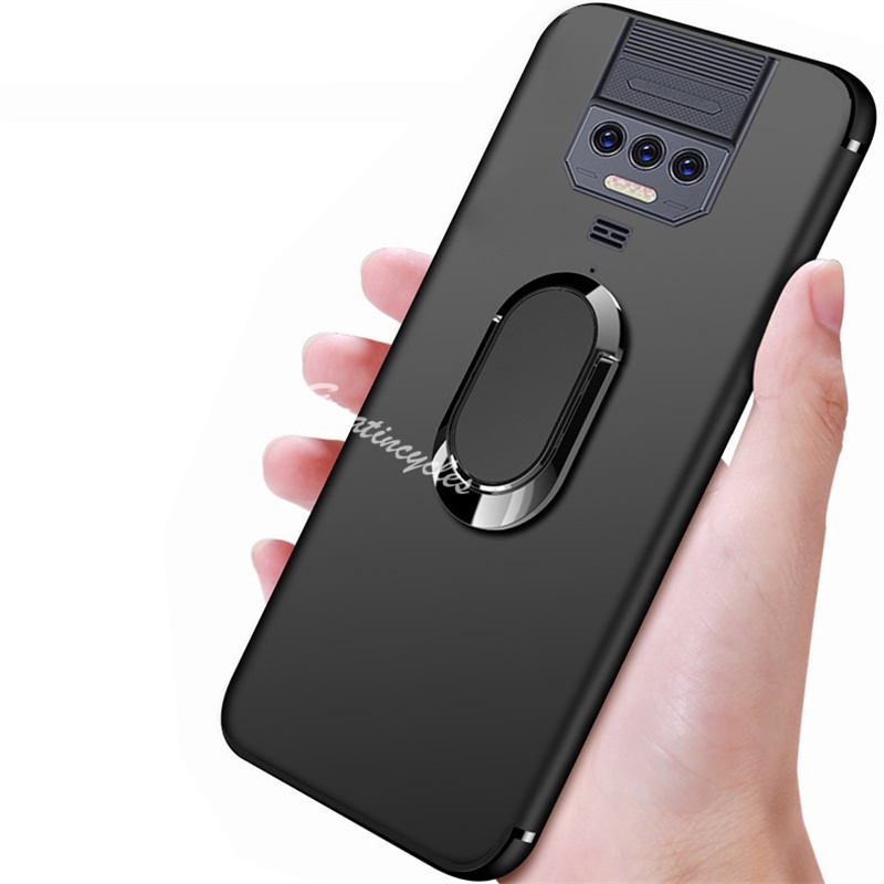 Cubot KingKong Power เคสโทรศัพท์ รถ แม่เหล็ก โลหะ แหวนนิ้ว ที่ยึด เคส TPU นิ่ม