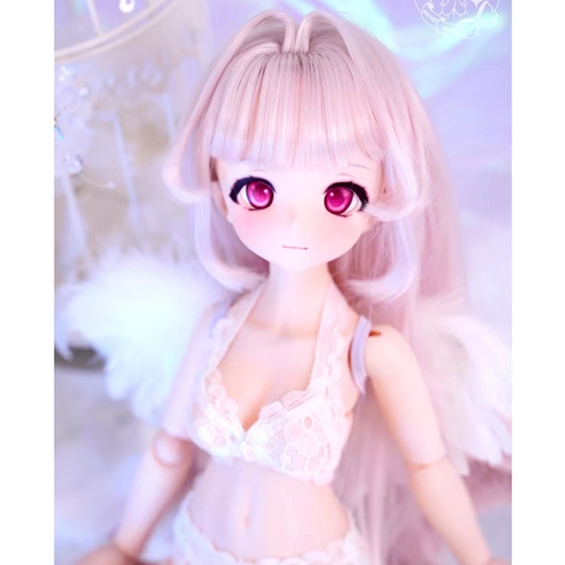 ตัวตุ๊กตาอิโมโมโดล 45 ซม. + หัว APSU 1/4 ไม่มีแต่งหน้า Pvc นุ่ม สีขาว / ผิวแทน เด็กผู้หญิง Diy แต่งตัวของเล่น
