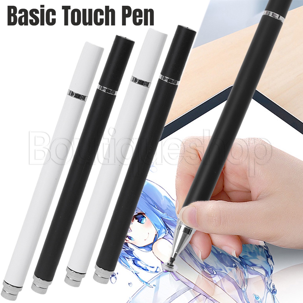 [ Featured ] ปากกาสไตลัส หน้าจอแท็บเล็ต - ปากกาสัมผัสพื้นฐาน - ปากกาวาดภาพ ปากกา Capacitive - สําหรับโน้ตบุ๊ก สมาร์ทโฟน