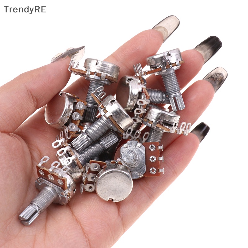 A250K / B250K / A500K / B500K Copper Shaft Potentiometer สําหรับกีตาร์ไฟฟ้า