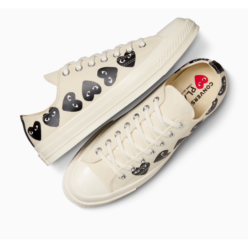 PLAY CONVERSE × COMME des GARCONS PLAY Chuck Taylor All Star 70 รองเท้า sports