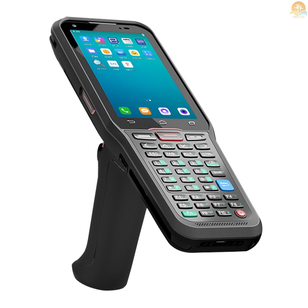 เครื่องสแกนบาร์โค้ด Android 10.0 1D 2D QR PDA พร้อมเครื่องยนต์สแกน 2D รองรับ Wi-Fi 4G ไร้สาย พร้อมหน้าจอสัมผัส 4.0 นิ้ว สําหรับคลังสินค้า ขายปลีก ส่ง