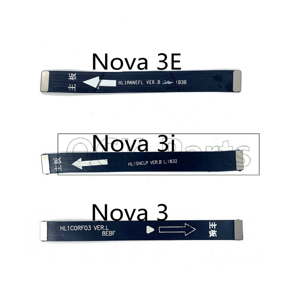 & หลักเมนบอร์ดเมนบอร์ดเมนบอร์ดเมนบอร์ดการเชื่อมต่อ Flex สําหรับ Huawei Nova 3i 3E 3 Nova3 Nova3E Nov