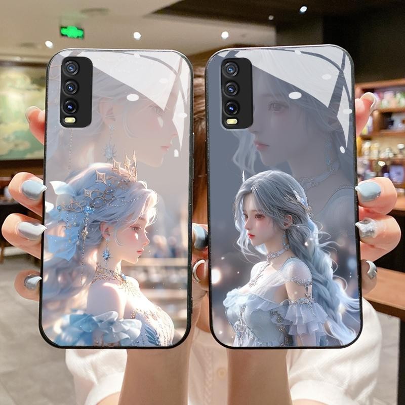 เหมาะสำหรับ VIVO Y20 2020 2021 Y21 Y20A Y20i SG Y21E Y3 Y30 Y31 Y32 Y33s กรณีโทรศัพท์ใหม่เคส Simple 
