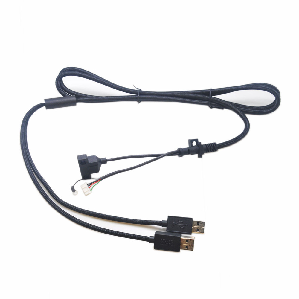 Orginal เปลี่ยนไนลอนถัก USB ซ่อมสายซ่อมสําหรับ Logitech G413 G512 G513 G 413 512 513 คีย์บอร์ดเครื่อ