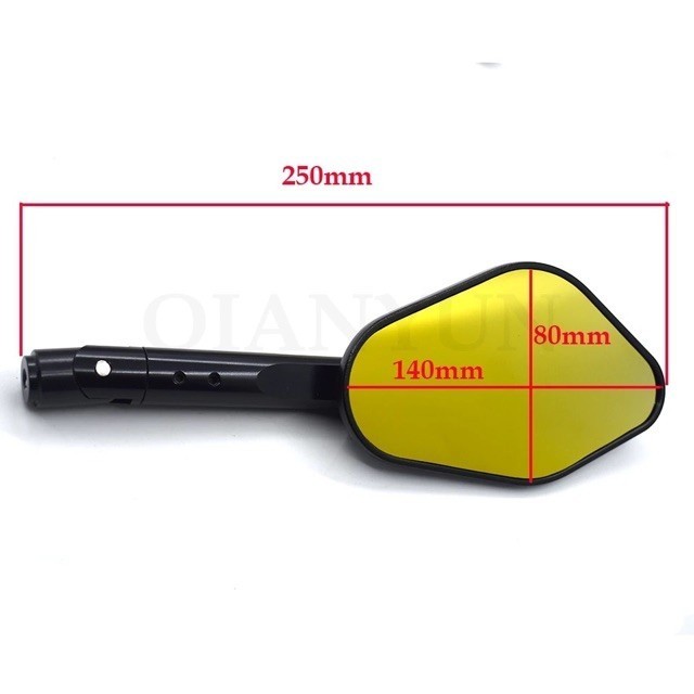 Rizoma Elisse กระจกมองหลัง กระจกป้องกันแสงสะท้อนของแท้ - CENTER VN