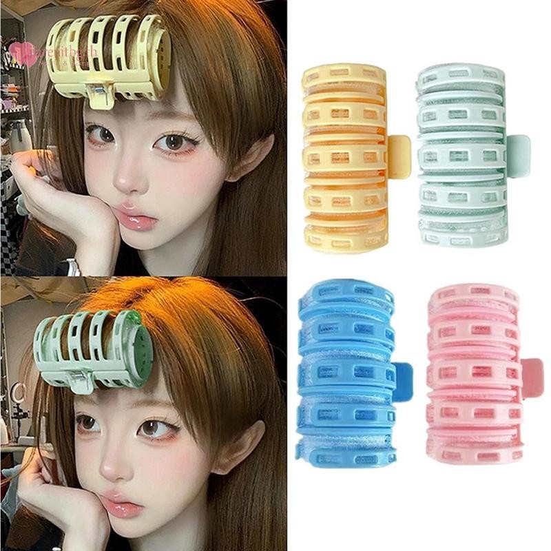RENBG Air Bangs Rollers Curlers DIY เครื่องมือจัดแต่งทรงผมสําหรับผู้หญิงสาวธรรมชาติ Fluffy Curlers คลื่นผมผม Root Roller TH