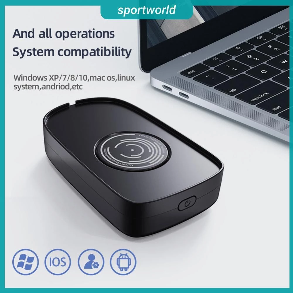 ส่งจากกรุงเทพ🚚 Mouse Mover Jiggler พร้อมปุ่ม Virtual Mouse Mover เครื่องขยับเมาส์ ปรับได้ 5V 1A สําหรับคอมพิวเตอร์ Awaken