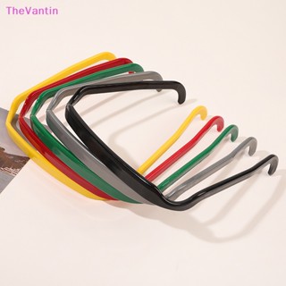 Thevantin ที่คาดผมพลาสติก ทรงสี่เหลี่ยม แบบหนา ซ่อนได้ เหมาะกับของขวัญ สไตล์สปอร์ต สําหรับผู้หญิง