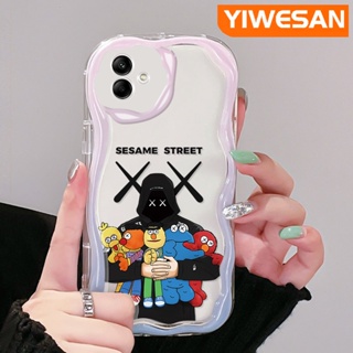 เคสโทรศัพท์มือถือแบบนิ่ม ใส กันกระแทก ลายการ์ตูน Sesame Street สําหรับ Samsung A04 A04E M04 F04