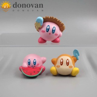 Donovan Kirby Figure DIY โมเดลตุ๊กตาของเล่นสําหรับเด็ก สีชมพู