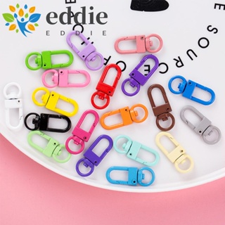 26edie พวงกุญแจ พวงกุญแจ สีสัน 20 ชิ้น กระเป๋า พวงกุญแจรถ ตะขอก้ามปู