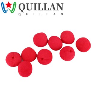 Quillan 10 ชิ้น ขายชุด เมจิกโฟม สีแดง วงจรจมูก ขายดี ปาร์ตี้ฮาโลวีน