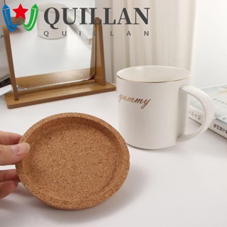 Quillan แผ่นฉนวนกันความร้อน แบบไม้ กันลื่น สําหรับตกแต่งโต๊ะชา กาแฟ