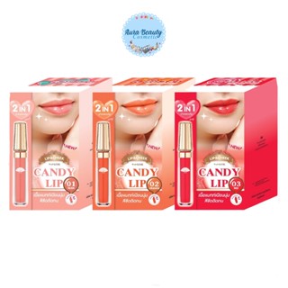 (6ซอง/กล่อง) MEIJI CANDY LIP &amp; CHEEK เมจิ แคนดี้ ลิป แอนด์ ชีค