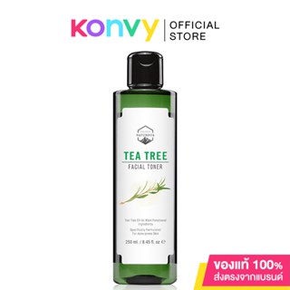 Naturista Tea Tree Facial Toner 250ml โทนเนอร์ทีทรี ทำความสะอาดสิ่งตกค้างบนใบหน้าอย่างล้ำลึก ช่วยลดสิว.