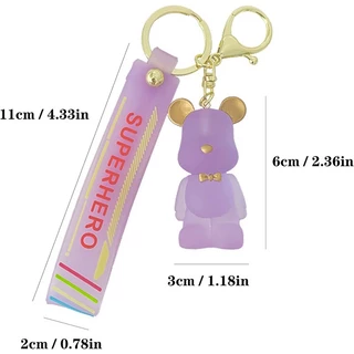 kingmallshop YSKXX43(ร้านไทย)พวงกุญแจหมีน่ารัก งานเรซิน (พวงกุญแจรถ กระเป๋าสตางค์ จี้ แจก-แถม ที่ระลึก)