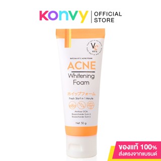 VITC Ratcha Vit C Acne Foam 50g โฟมวิตซี.