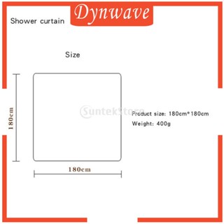 [Dynwave] ผ้าม่าน กันน้ํา สําหรับตกแต่งห้องน้ํา คริสต์มาส